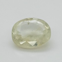 Yellow Sapphire  (Pukhraj) 4.91 Ct Certified